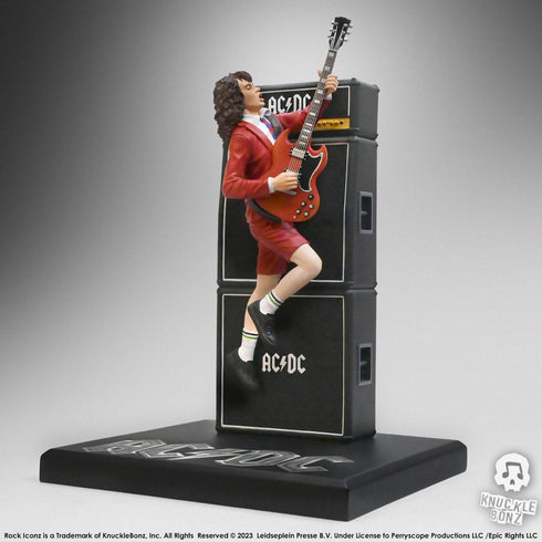 Knucklebonz AC/DC Rock Iconz Angus Young III Statue